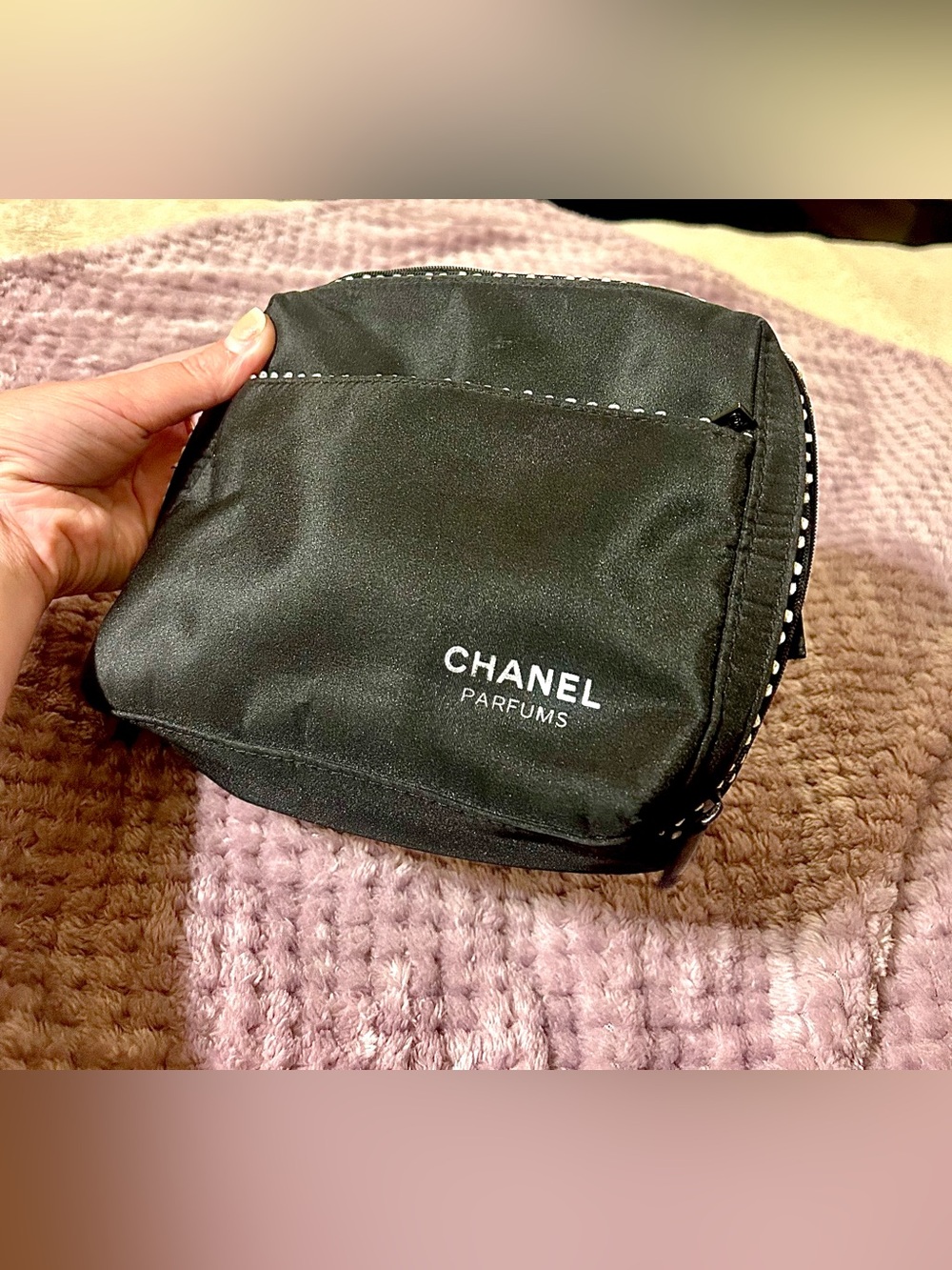 Chanel Parfums Makeup Bag